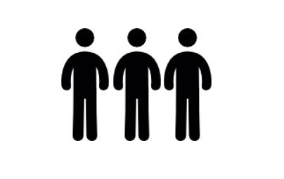 3 personer 1000 meteren