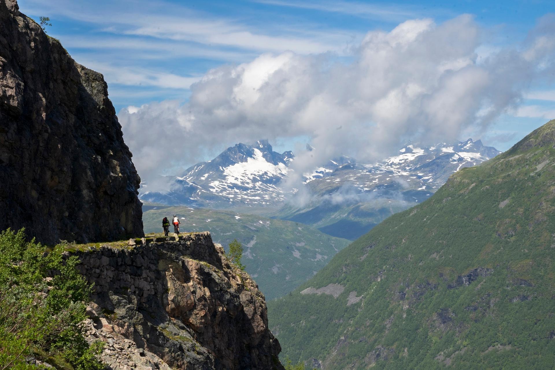Overnatting og sykkel