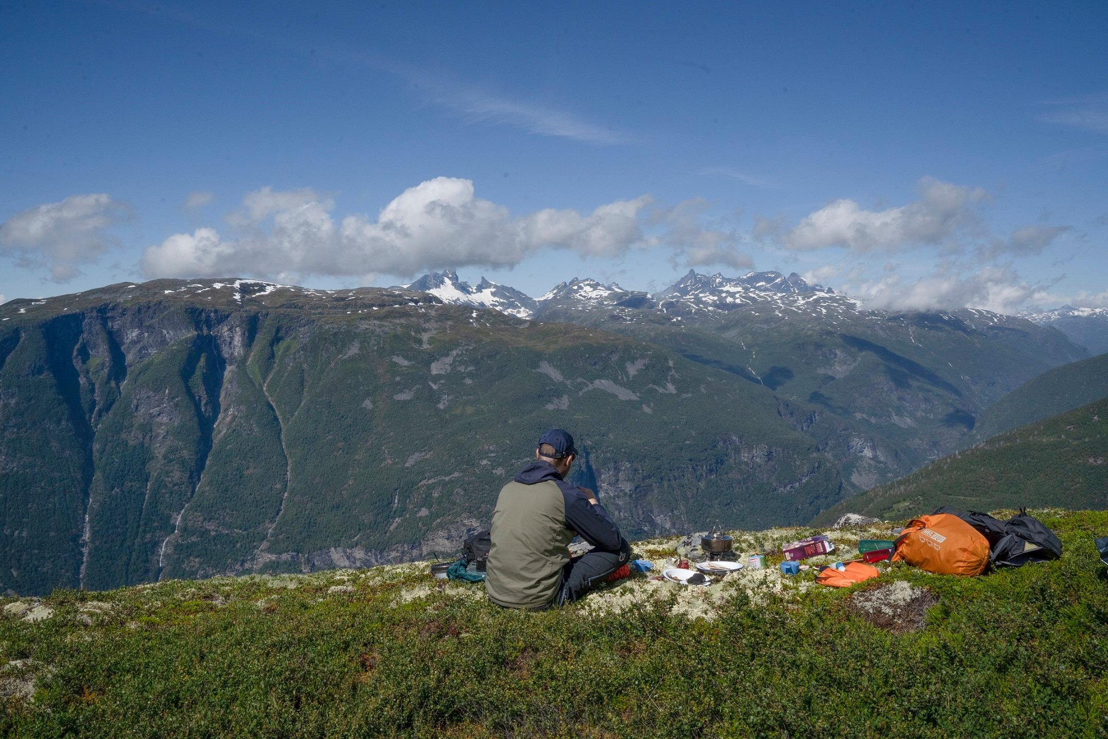 Overnatting og sykkel