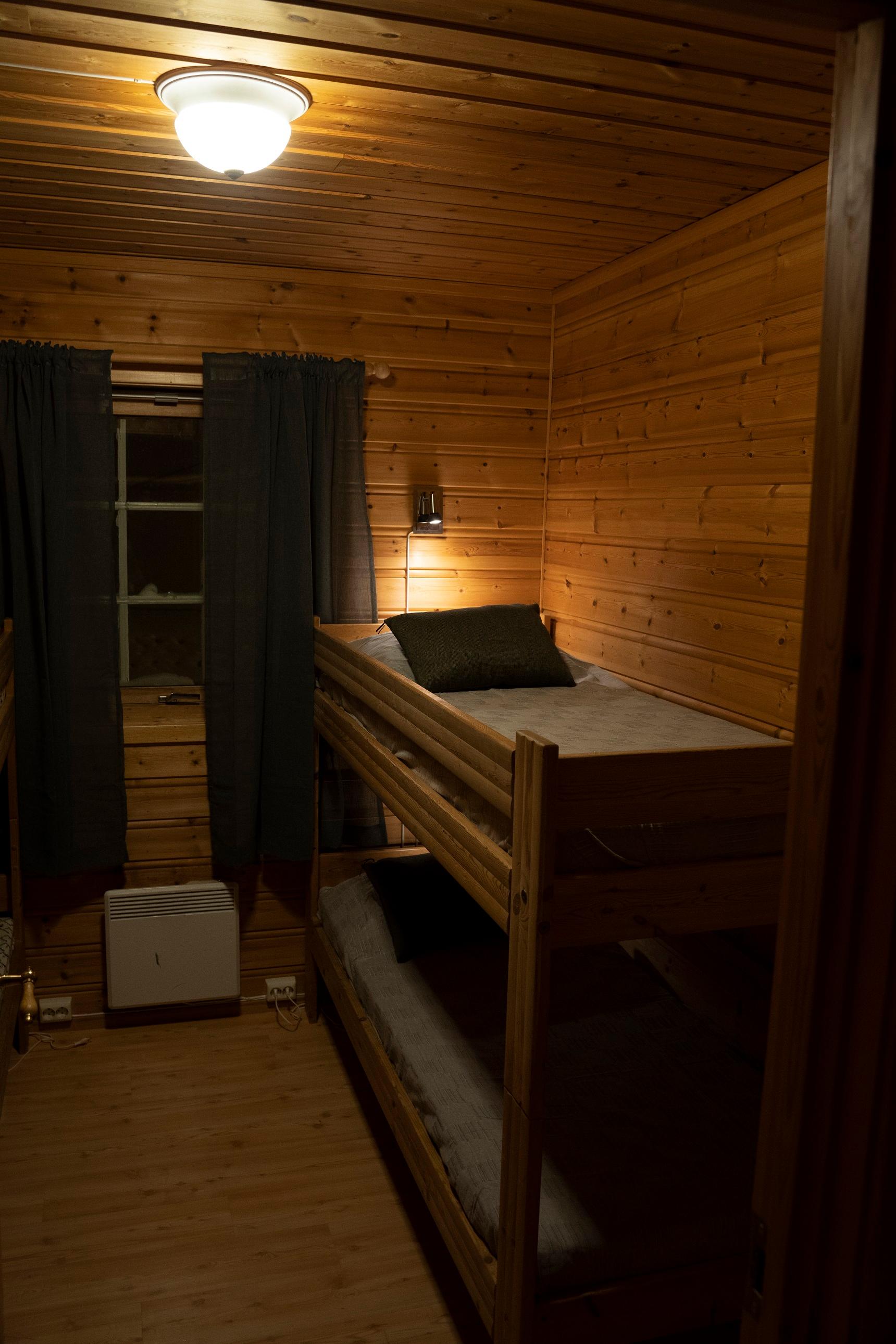 Hytte med definisjonen på ski in/ski out