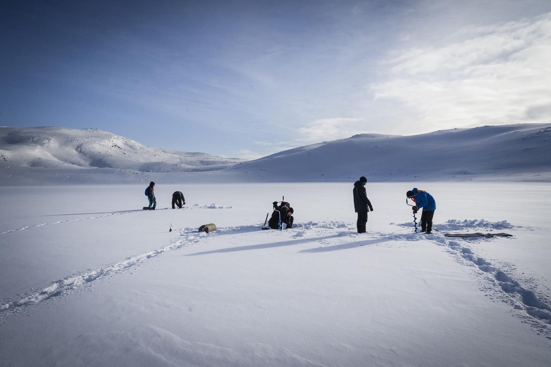 Guidet isfisketur