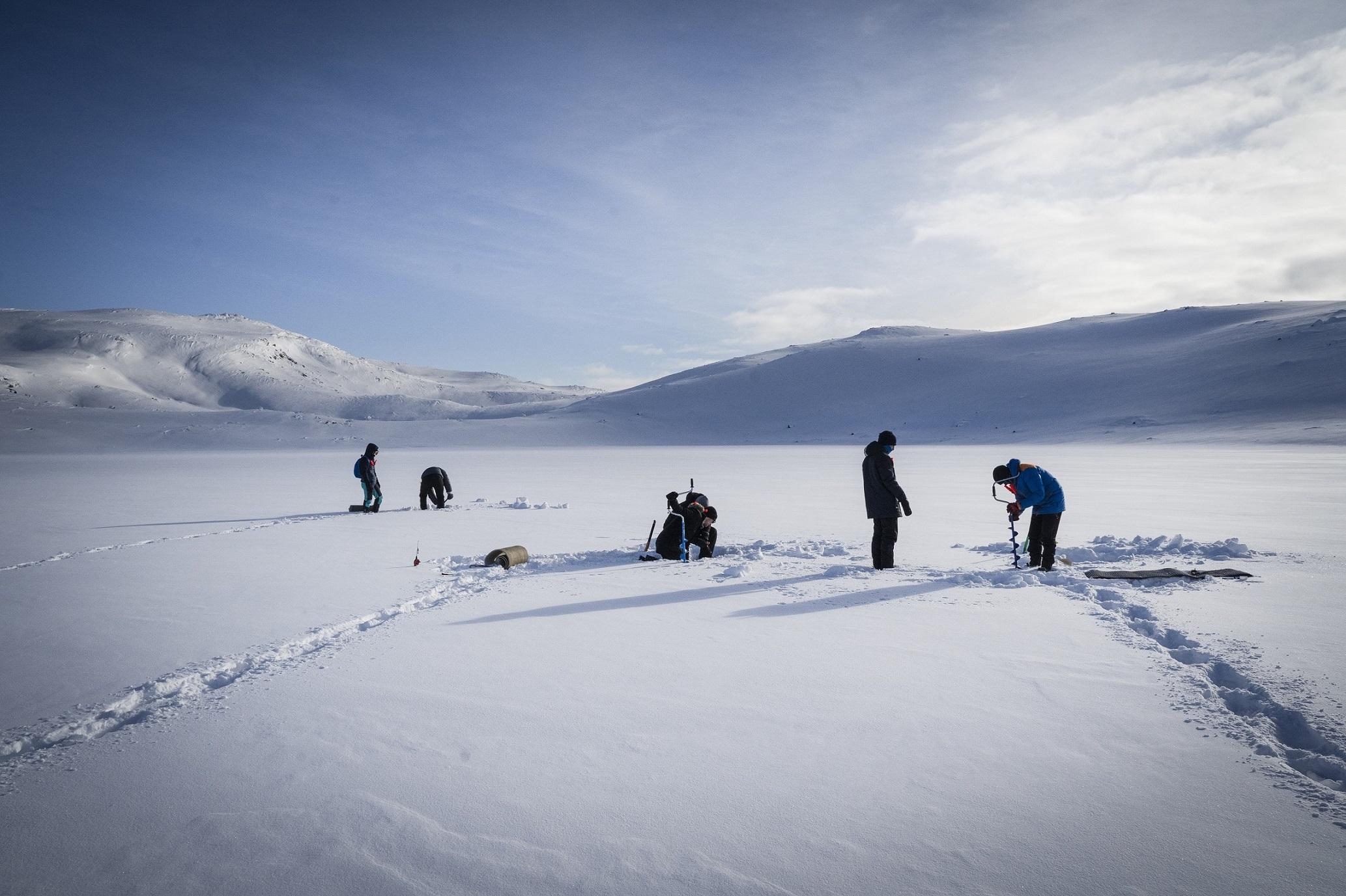 Guidet isfisketur