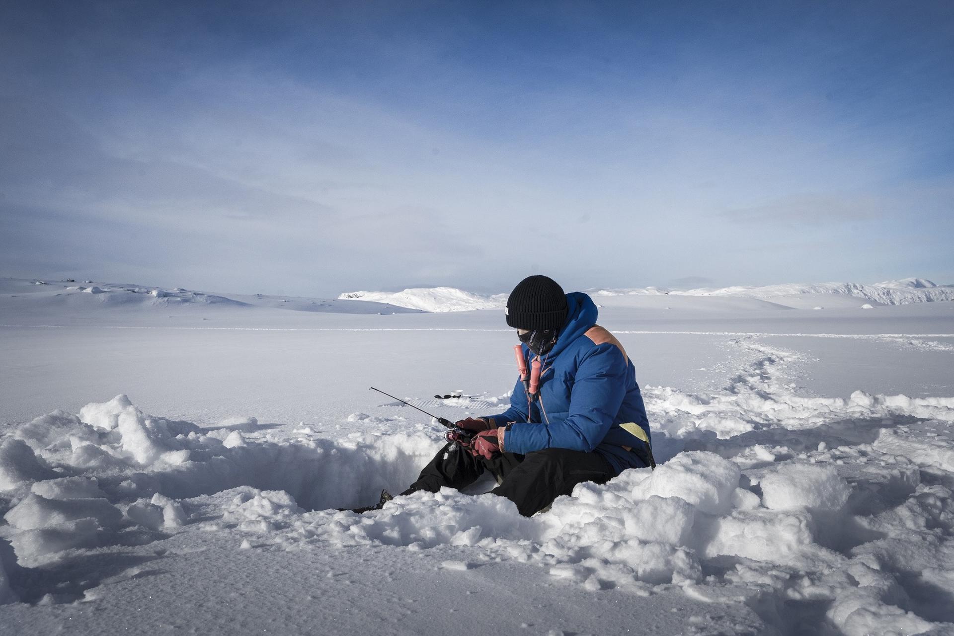 Guidet isfisketur