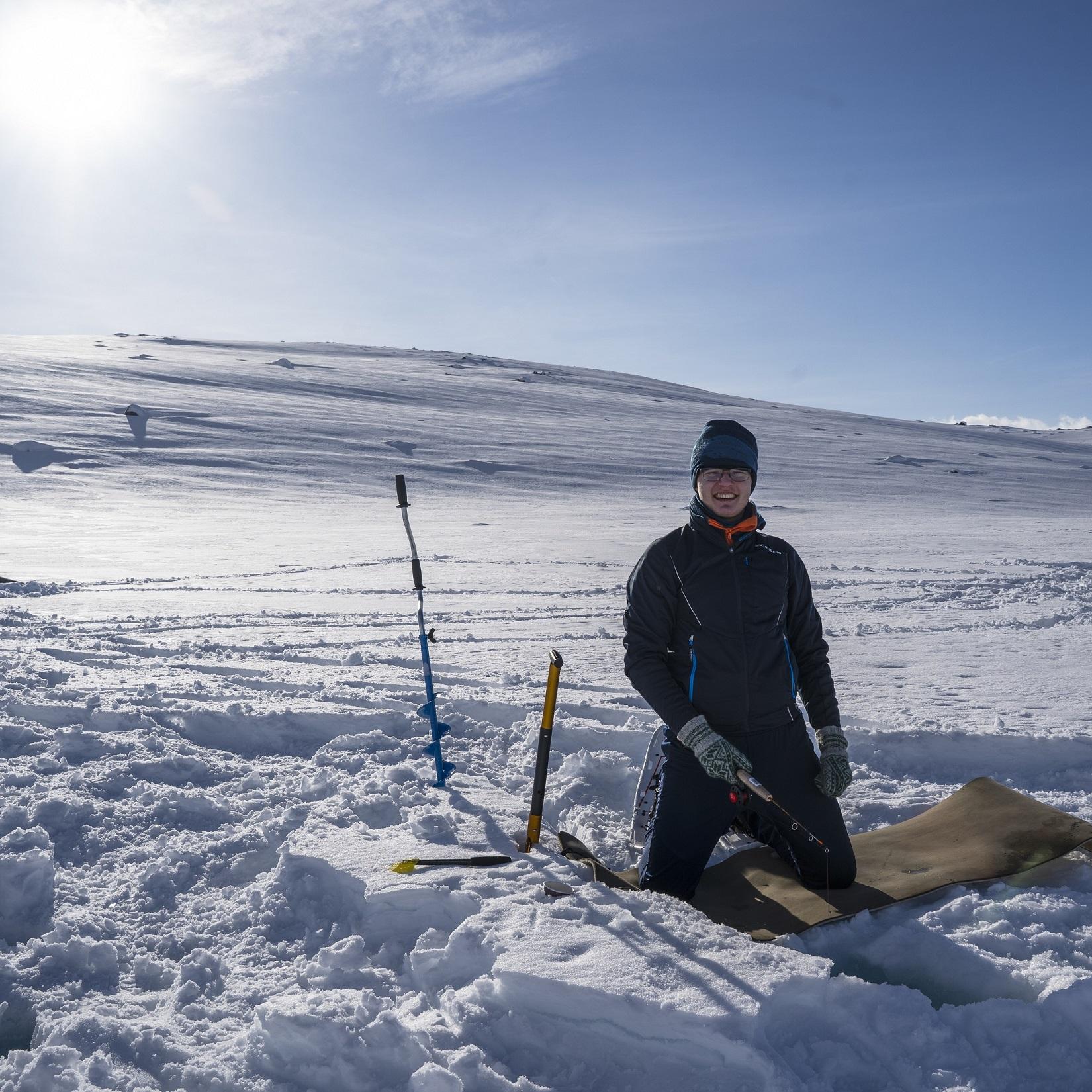 Guidet isfisketur