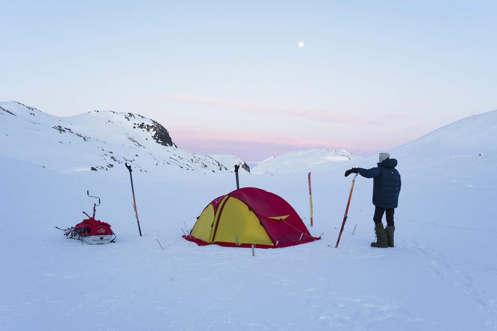 Telttur med guide (vinter)
