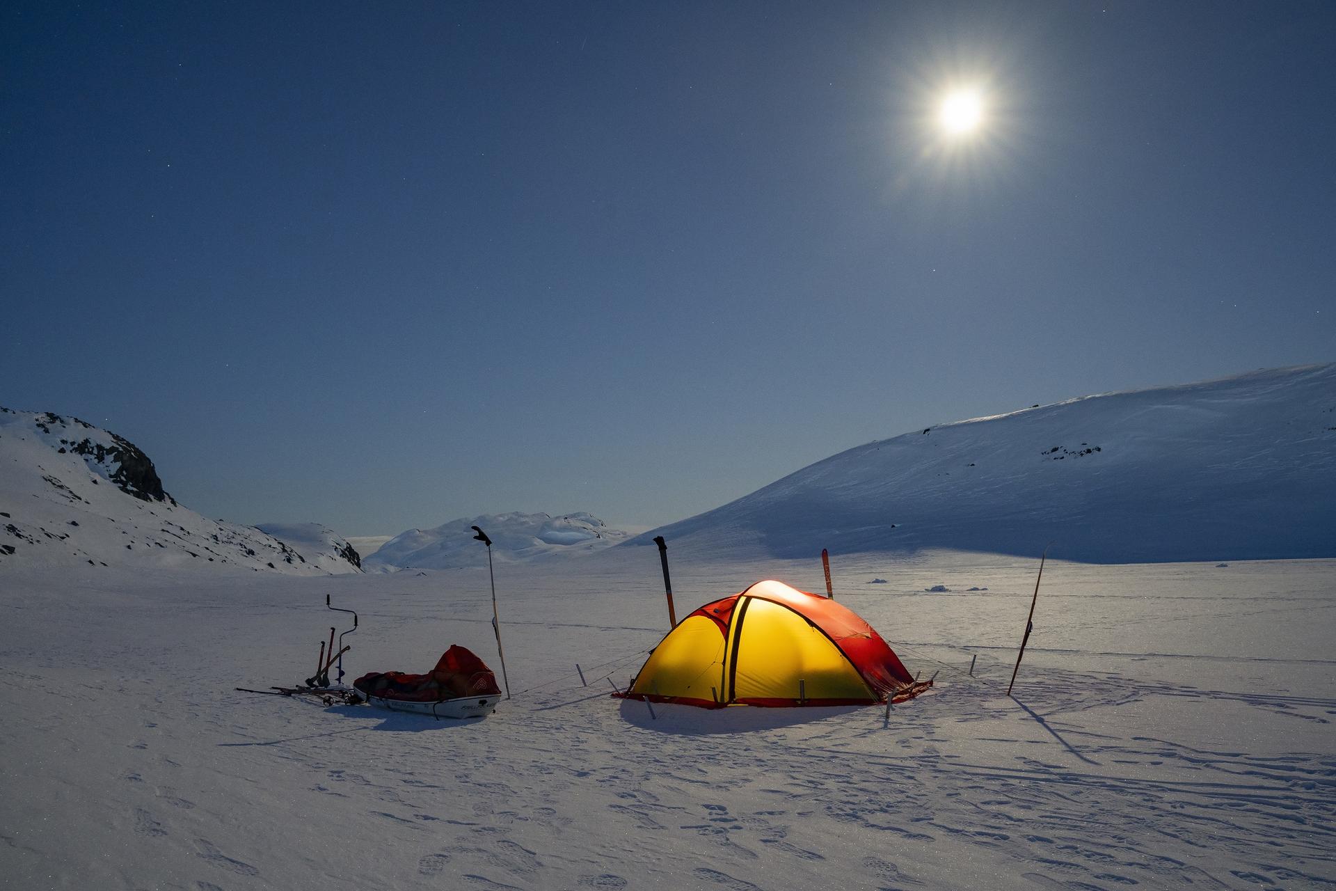 Telttur med guide (vinter