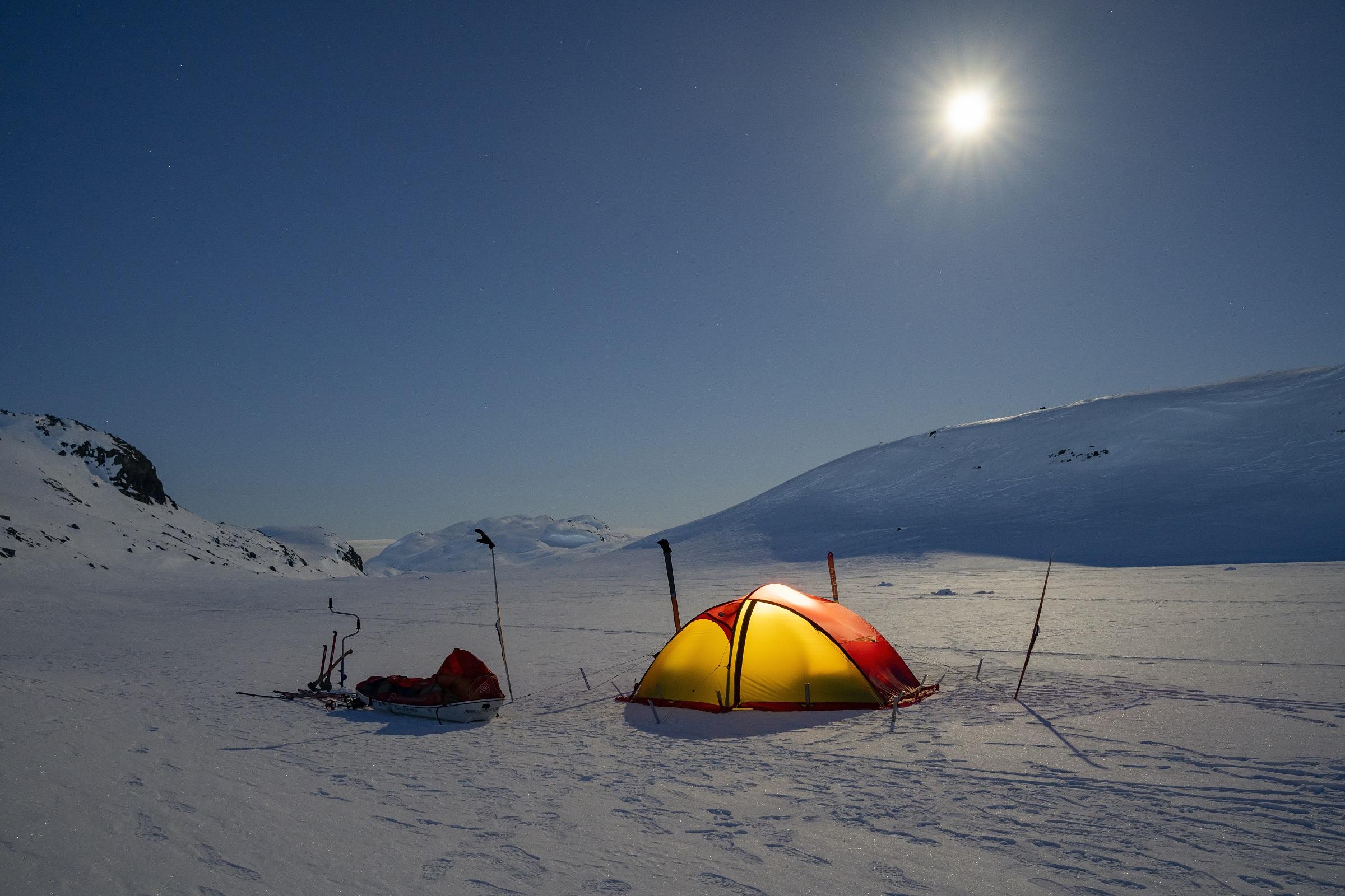 Telttur med guide (vinter